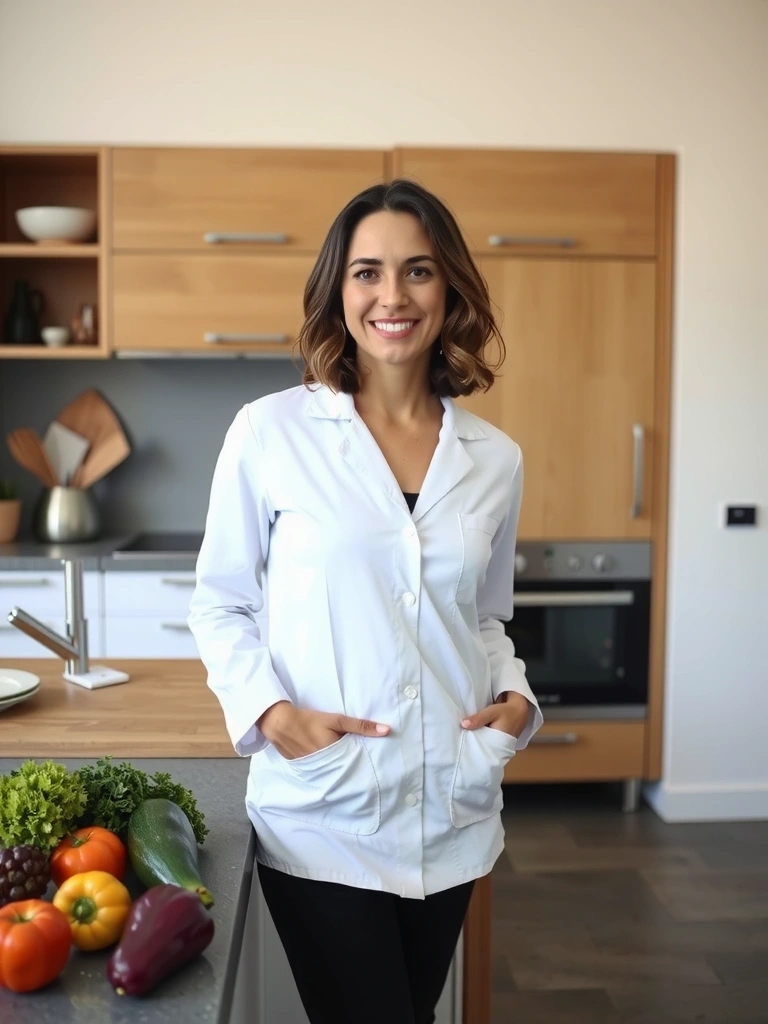 Ritratto professionale della nutrizionista di NutriVita Italia